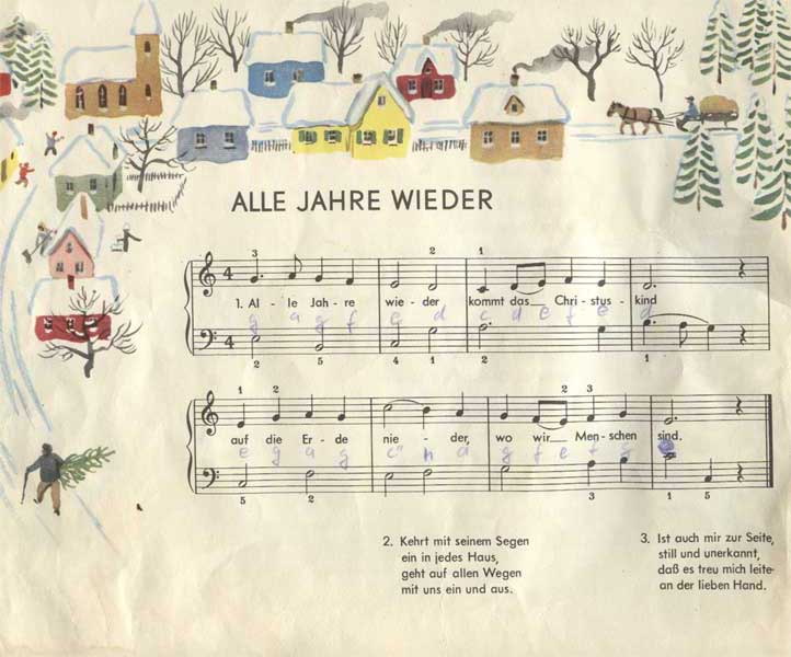 Alle Jahre wieder kommt