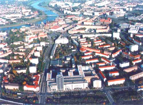 die Altstadt in Dresden